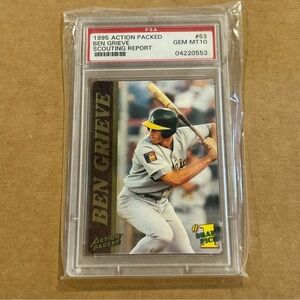 1995 PSA 10 Ben Grieve Baseball Card #53 GEM MINT